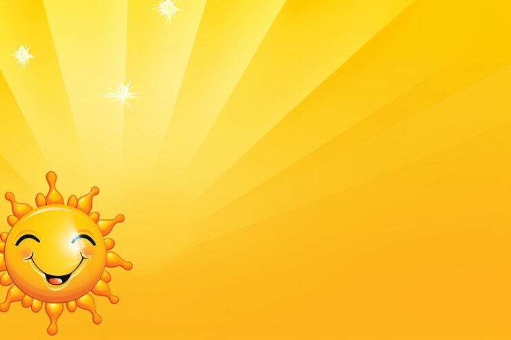 Фотография фон и пространство для копирования cartoon sun images