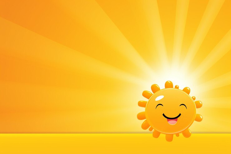 Фотография фон и пространство для копирования cartoon sun images