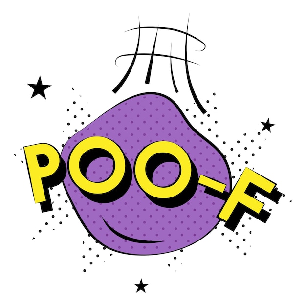 Cartoon woord png sticker doorzichtige achtergrond