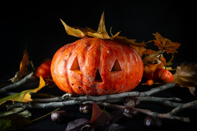 Carved Pumpkin, Halloween decoration