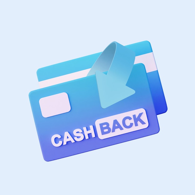 Photo cash back credit card for the refund of the bonus and the product