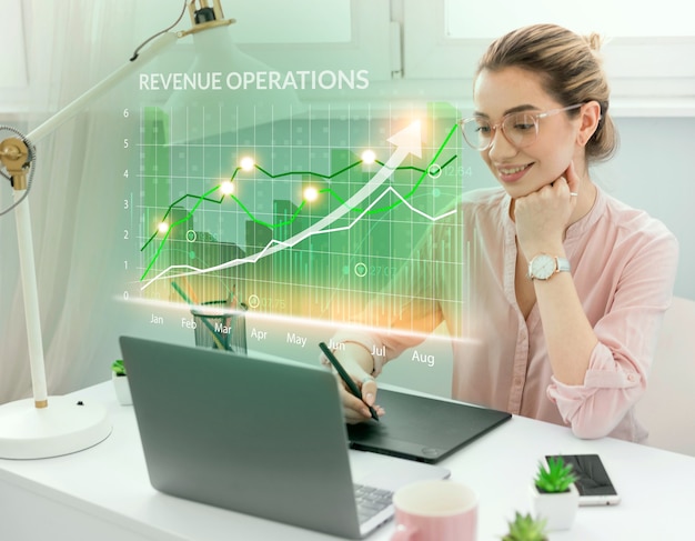 cash flow operations collage design