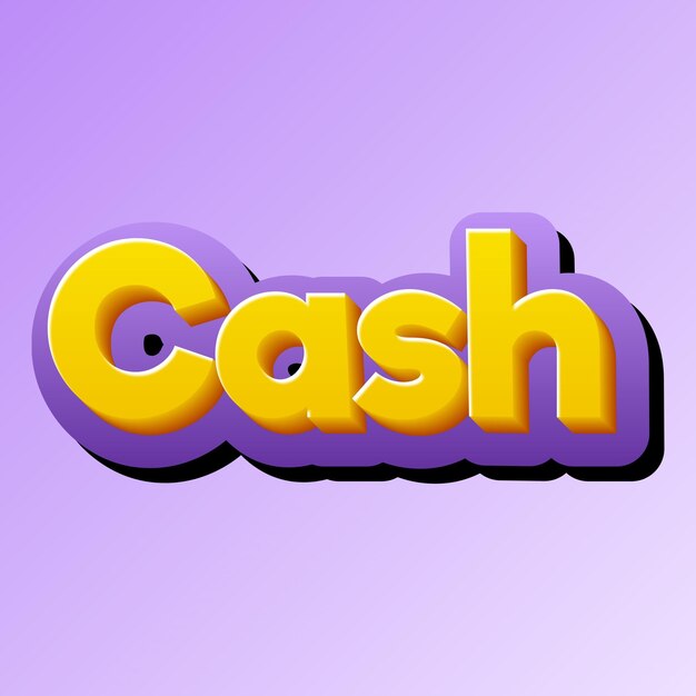 Cash text effect gold jpg attractive background card photo