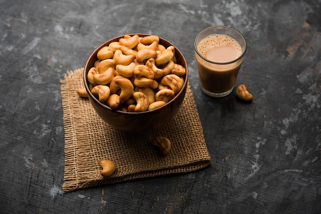 Cashew or Kaju shape biscuit was popular in childhood, tastes best with hot tea