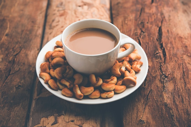 Cashew or Kaju shape biscuit was popular in childhood, tastes best with hot tea