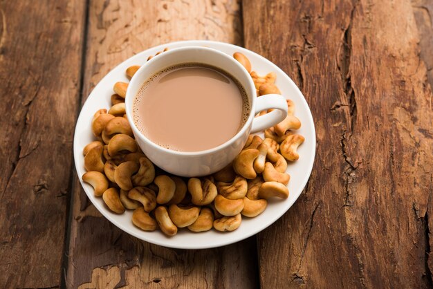 Cashew or Kaju shape biscuit was popular in childhood, tastes best with hot tea