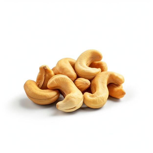 cashew nut isolated on white background