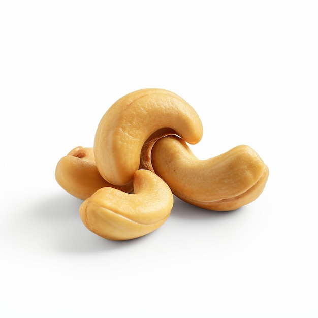 cashew nut isolated on white background