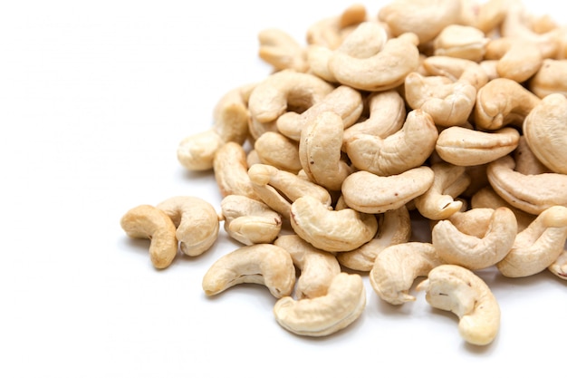 Cashew nut isolated