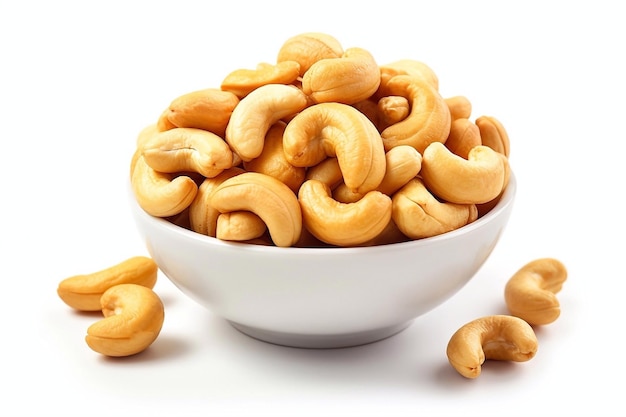 Cashew nuts in a bowl