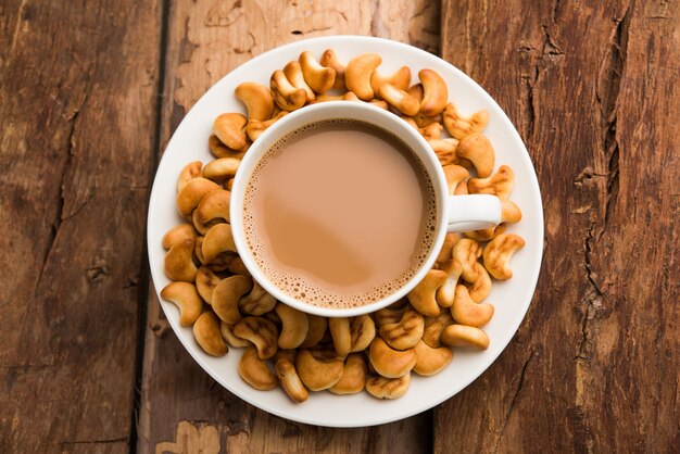 Cashew of Kaju-koekje was populair in de kindertijd, smaakt het beste met hete thee