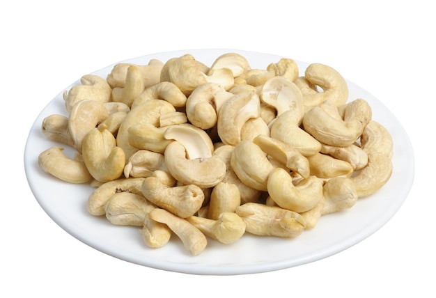 Cashewnoten geïsoleerd