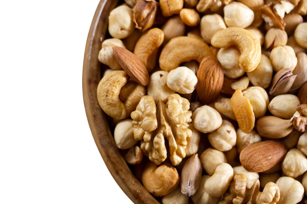 Cashews pistachios almonds walnuts hazelnuts Mixed nuts