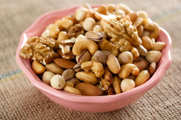 Cashews pistachios almonds walnuts hazelnuts Mixed nuts