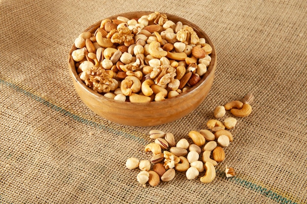 Cashews pistachios almonds walnuts hazelnuts Mixed nuts