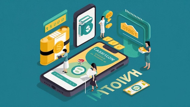 Cashflow management app afbeeldingen