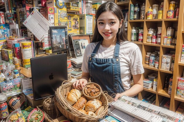 写真 カッシャー 雑貨店 パン屋 パン屋 カフェ パン屋 プロフェッショナル