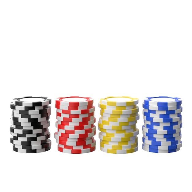 Photo casino chips 3d chip