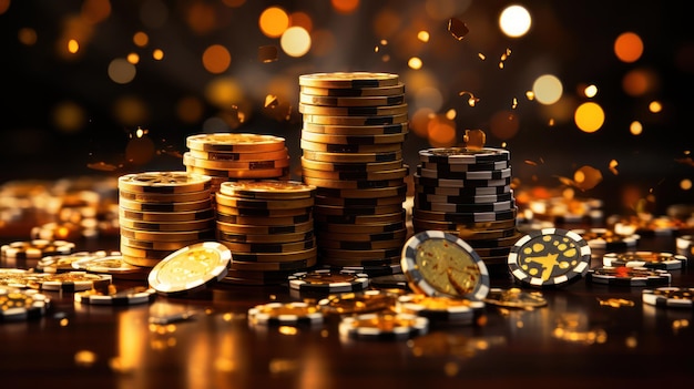 Casino gambling coins