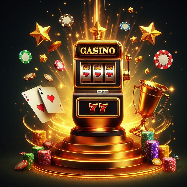 a casino game with a casino game and a casino card