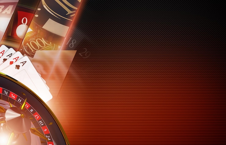 Foto casino games achtergrond concept