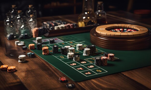 Photo casino photograph background