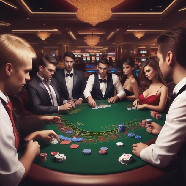 Photo casino poker solt game