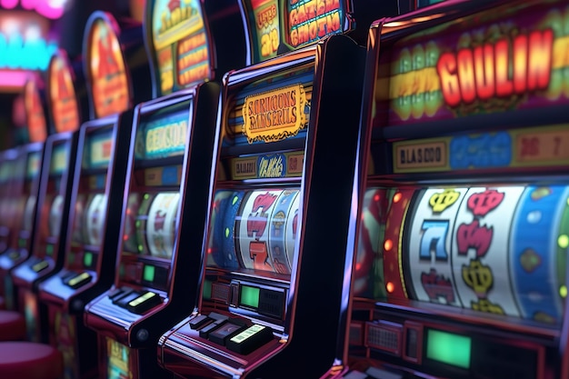 Slot machine del casinò | Foto Premium