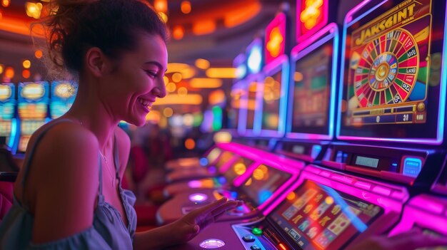 Foto casino visuele foto album vol gokken en vermakelijke spel activiteiten