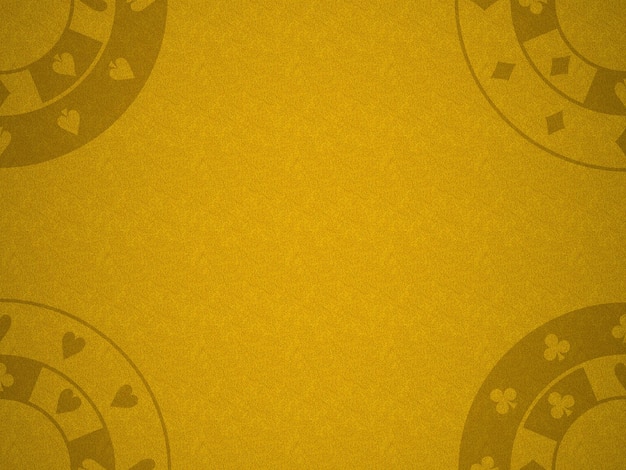 카지노 노란색 배경