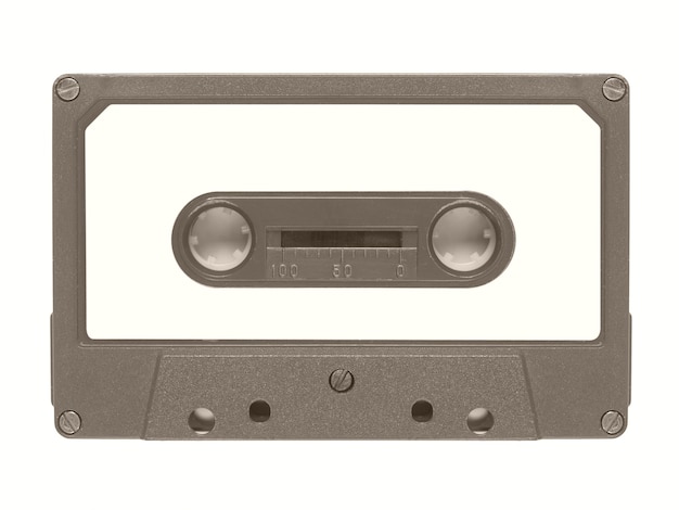 Cassette met magnetische banden