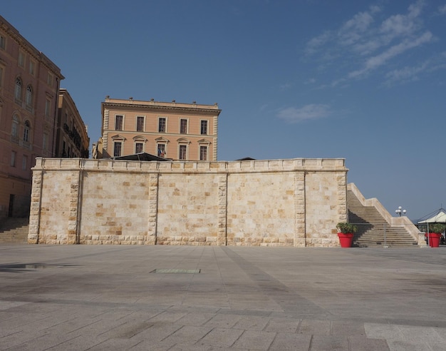 Casteddu meaning Castle quarter in Cagliari