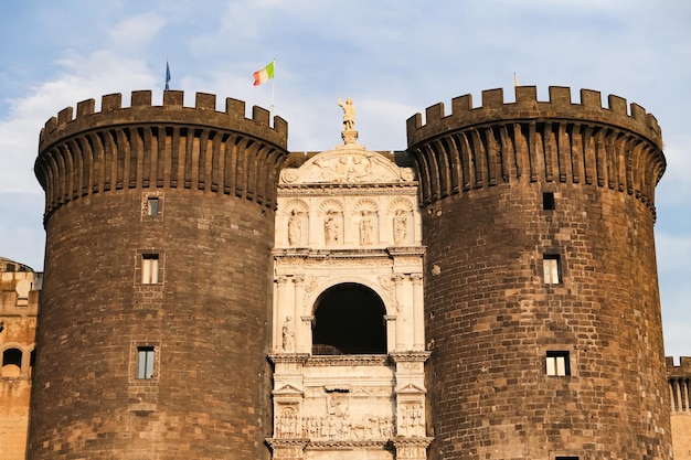 Castel Nuovo in Naples Italy