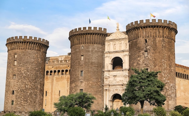 Castel Nuovo in Naples Italy