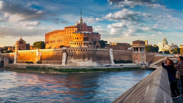 Castel sant angelo in rome italy