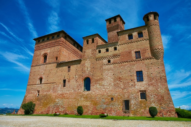 The castello di grinzane cavour piemonte italy