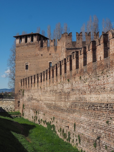 Castelvecchio-brug, ook bekend als Scaliger-brug in Verona