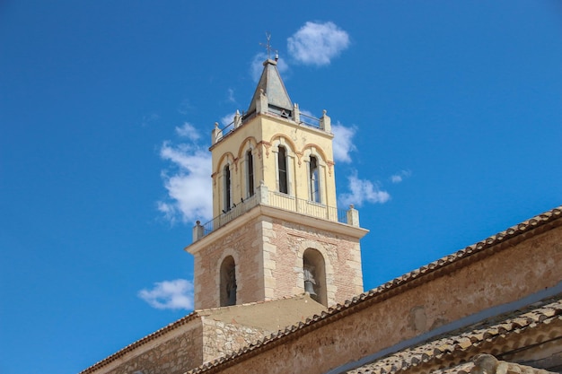 Photo castilla la mancha el pueblo barrax en la provincia de albacete