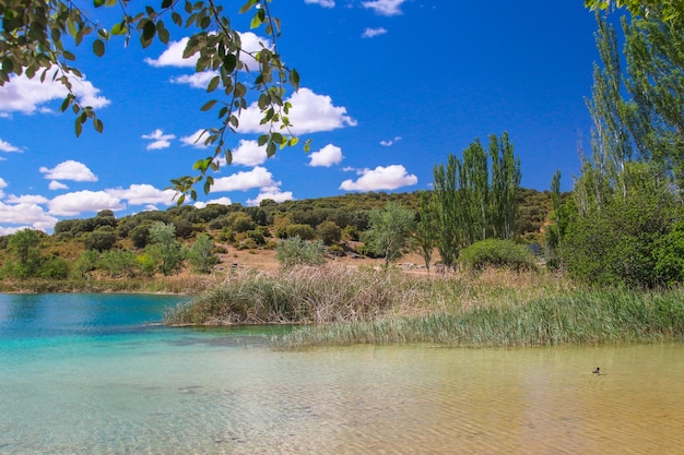 Castilla la Mancha Parque natural de las Lagunas de Ruidera paisajes y entorno natural
