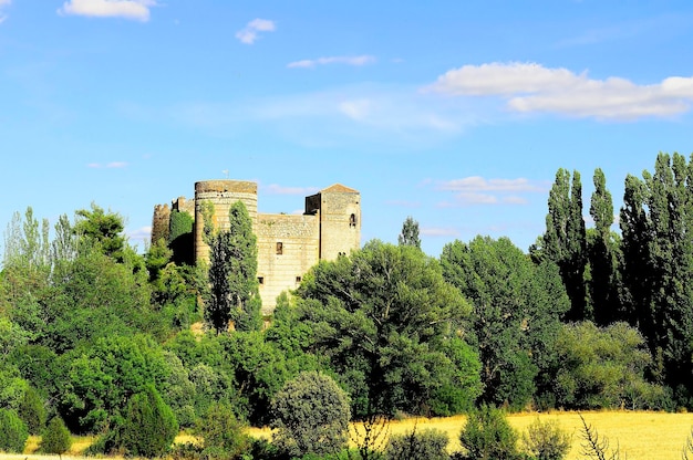 Castilnovo castle in villafranca de segovia