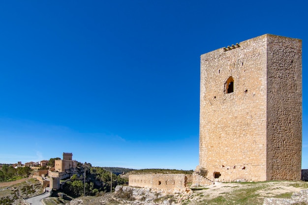 Castle of Alarcon in Cuenca Spain