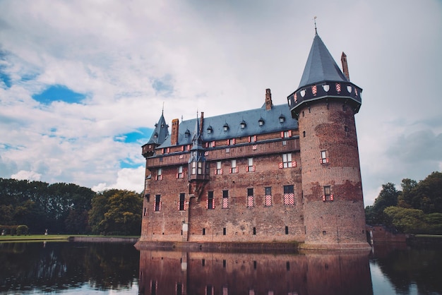 Castle by the lake