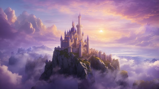 Castle of Clouds A Mysterious Medieval Realm of Enchantment