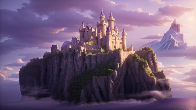 Castle of Clouds A Mysterious Medieval Realm of Enchantment