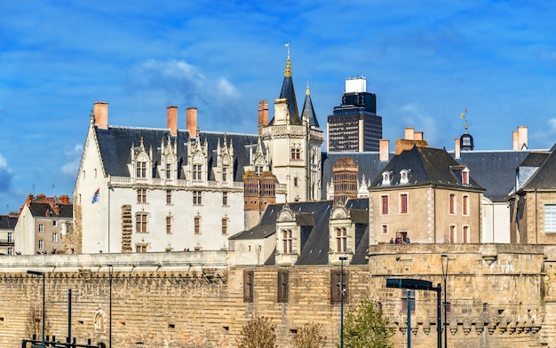 Castle of the Dukes of Brittany in Nantes France