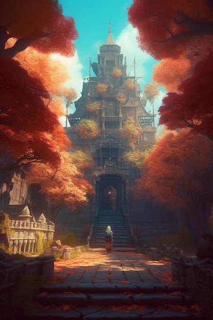 The castle in the forest