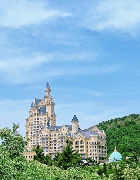 The castle from the park