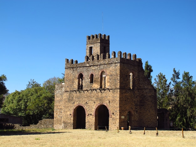 The castle in Gondor city, Ethiopia