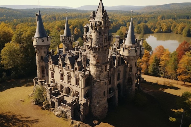Замок - самый большой замок в мире.
