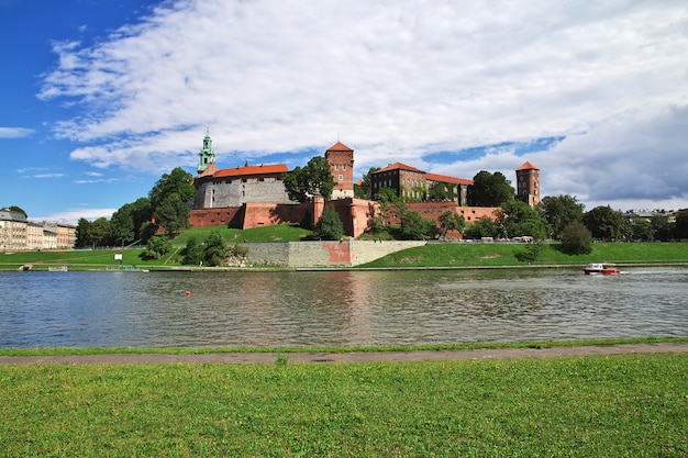 The castle in Krakow, Poland